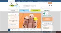 Desktop Screenshot of eid-rhonealpes.com